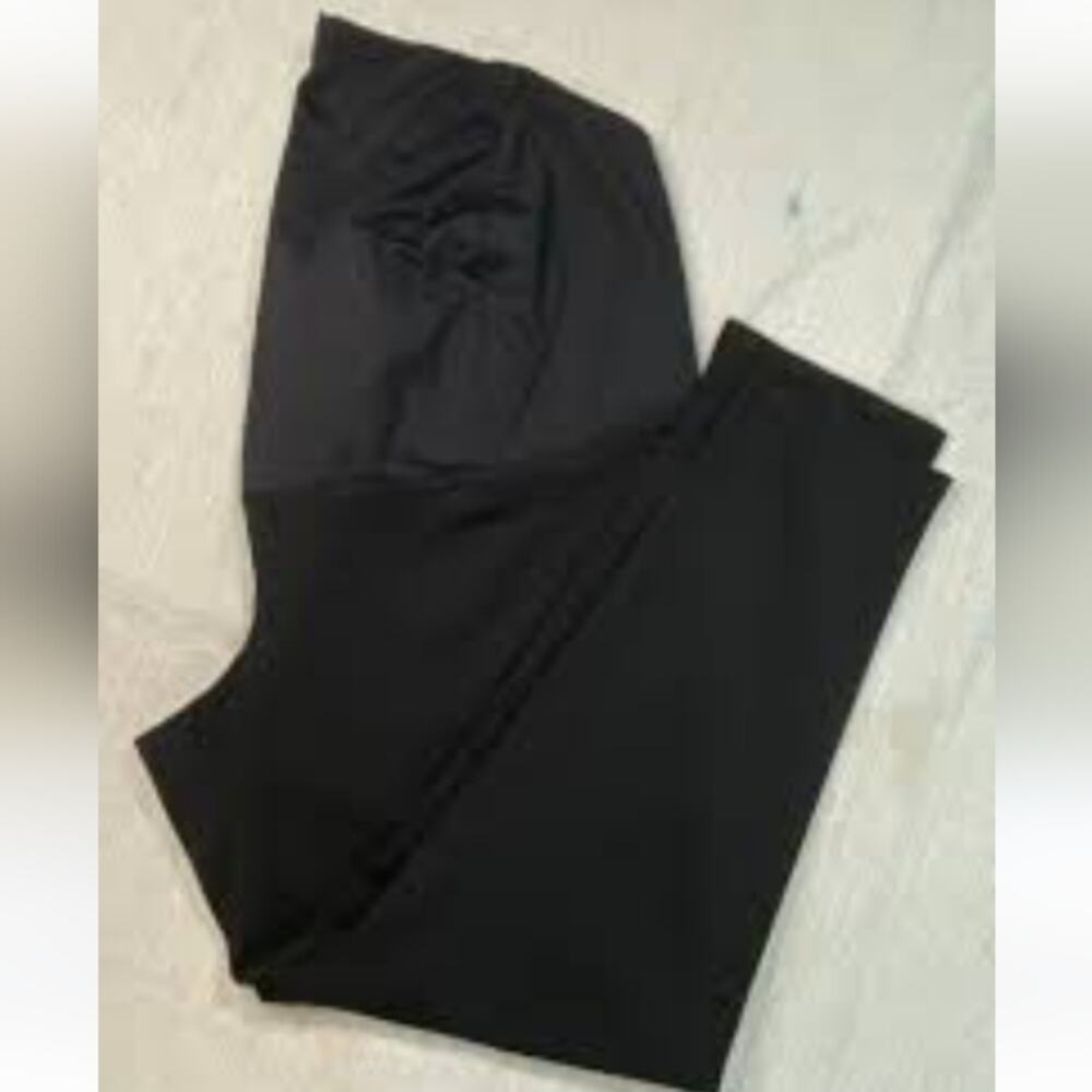 Isabel & Ingrid Maternity Black Skinny Entubado Pants. Size 10